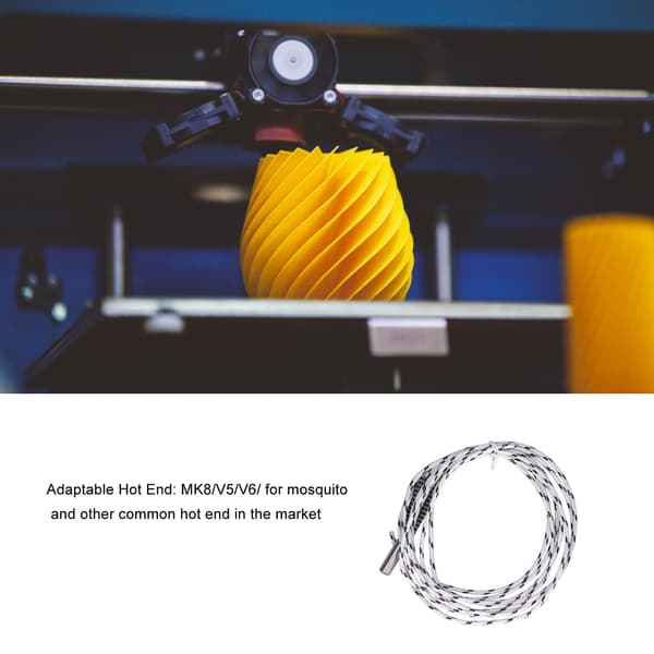 3D Printer Varmerør - 50W DC 12V/24V, Reservedele, 1 Styk