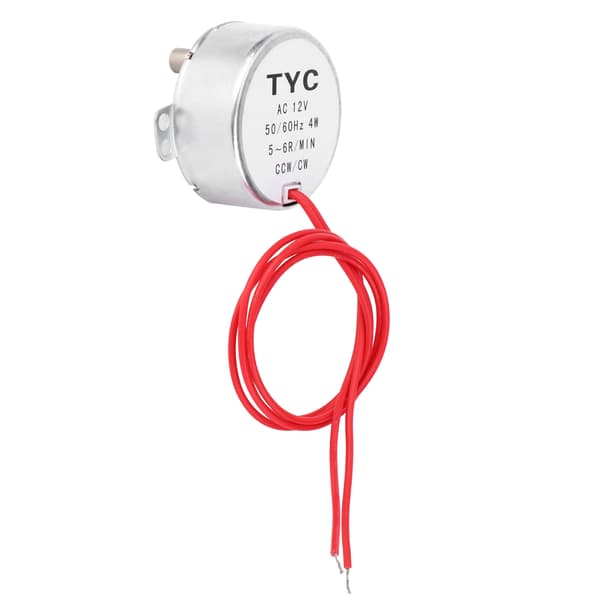12V 4W TYC30 Synkronimoottori johdolla - 1 kpl