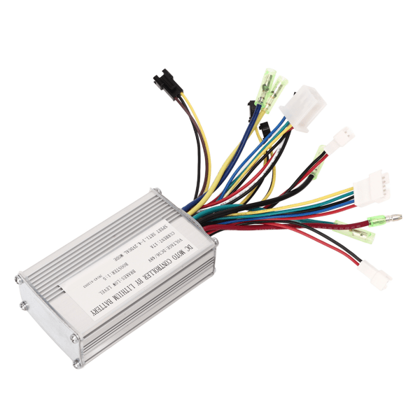 DC-motorcontroller med ledningsnet Motorcontroller Lithium-batteri til elcykel 36V 48V 17A