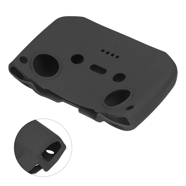 RC Drone -kaukosäätimen cover , silikoni, naarmuuntumaton case DJI MAVIC AIR 2S:lle (musta)