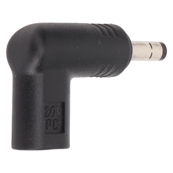 Typ C hona till 4.0x1.7mm laddningsadapter Effektiv säker Stöder upp till 100W Typ C PD snabbladdningsadapter för bärbar dator