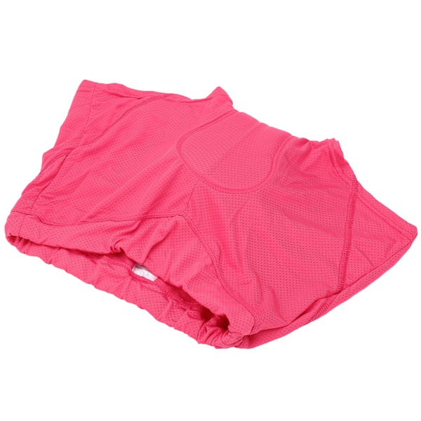 Cykling Vadderade Shorts Silikonkudde Design Elastiska Mjuka Andningsbara Bekväma Cykelunderkläder för KvinnorXL