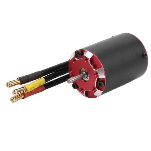 3650 4700KV børsteløs motor 4-polet supersonisk børsteløs motor med temperatursensor til 1/8 1/10 RC biler