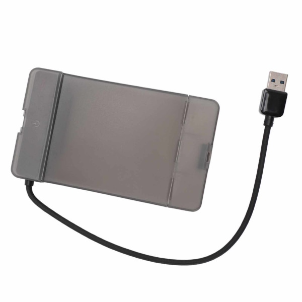 USB3.0 2,5-tommers SATA-harddiskkabinett 5 Gbps klar ekstern harddiskdeksel for 7-9,5 mm 2,5 tommers SATA SSD HDD