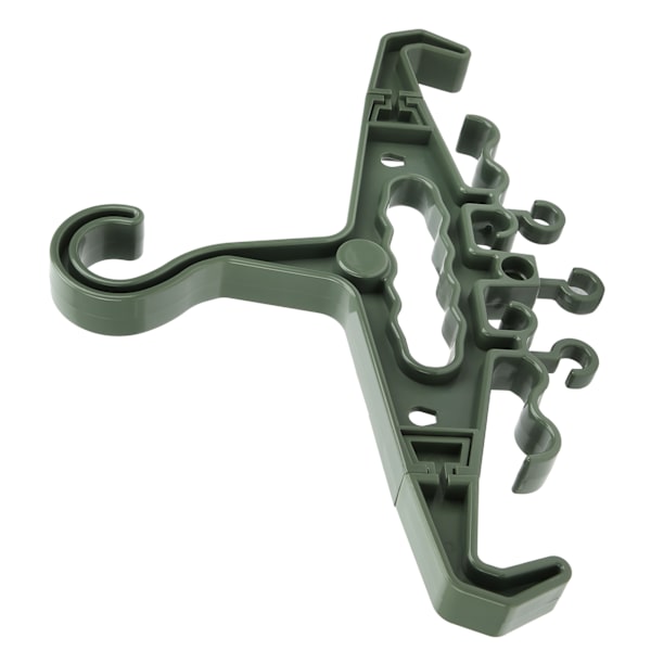 Industriell plasthängare Heavy Duty Multipurpose Gear Hanger Avtagbar Utomhus Hunting Green