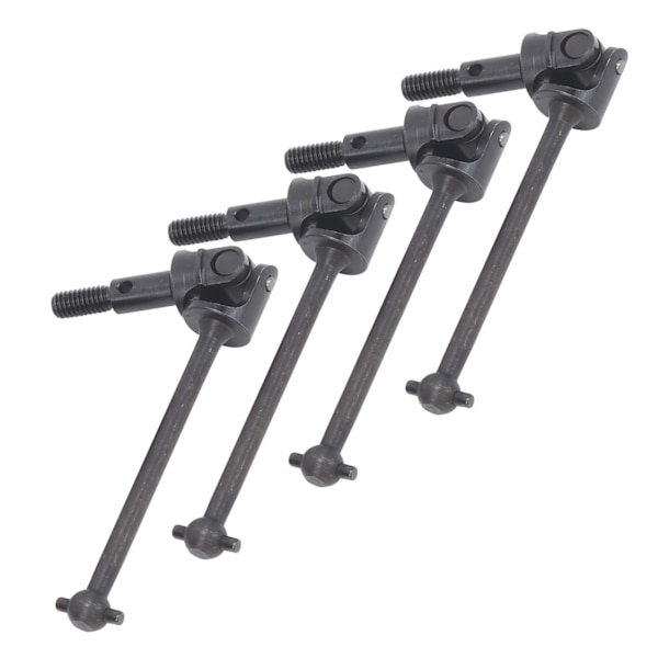 4 stk Stål CVD drivaksel girkasse for HSP 94123/94108/94102 1/10 RC CarBlack
