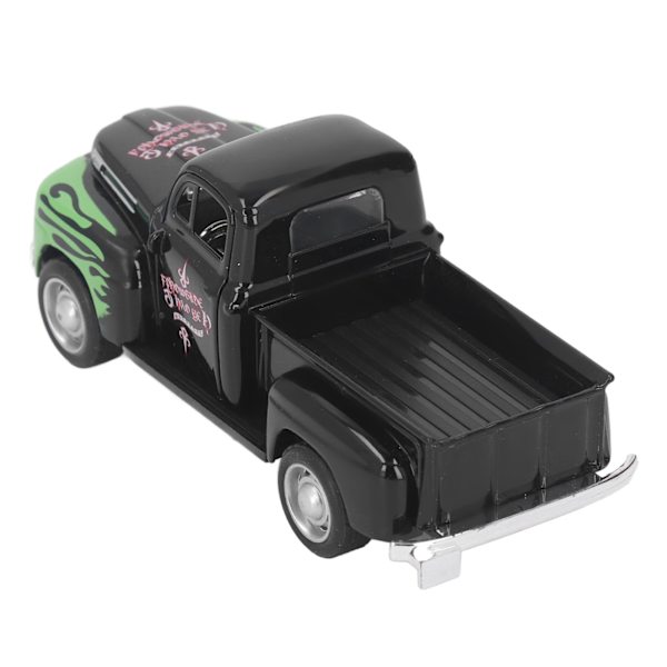Dragbil Leksak Lastbil 1:32 Legering Plast Dragbilstil Rika Detaljer Pickup Lastbil Leksak för Barn Över 3 År Fest Hem Grön