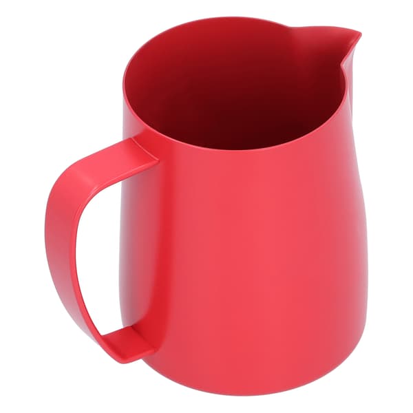 600 ml kahvimaitokannu, maitovaahdotuskannu, kahvinvalmistustarvike, punainen