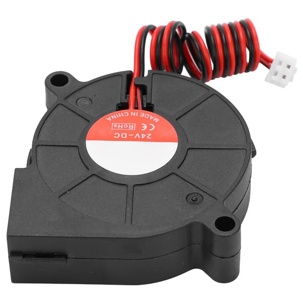 Støjsvag køleventilator til Ender‑3 3D-printer - 2 stk, 50x50x15mm, DC24V