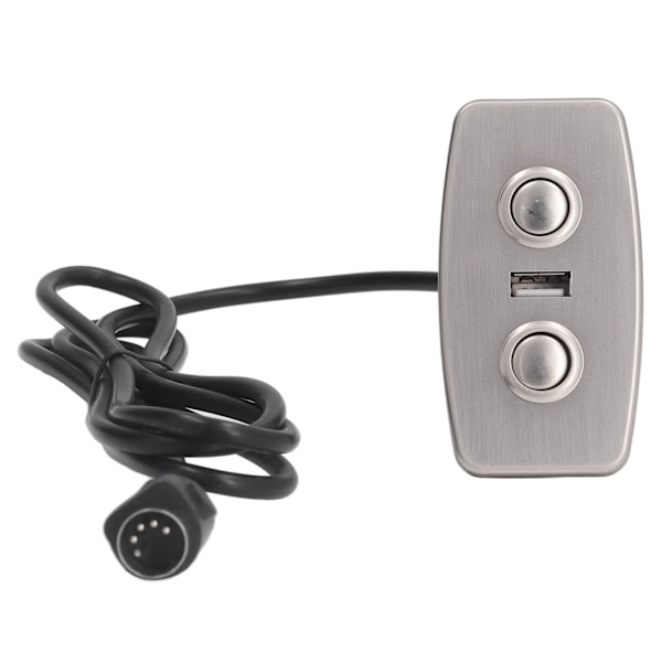 Recliner Switch USB-stikkontakt opladning lige 5-bens lysfri elektrisk sofastik til hjemmet soveværelse
