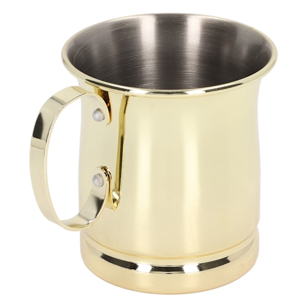 400 ml rustfrit cocktailkrus i rustfrit stål til barudstyr til hjemmet, kontor, skole, bar, guld