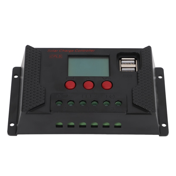 LCD PWM Solar Charge Controller 12V 24V Automatisk igenkänning Solar PV Charge Controller