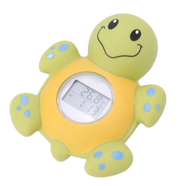 Baby Bad Termometer Smart Cartoon Söt Sköldpadda Badrum Multifunktionell Vatten Termometer