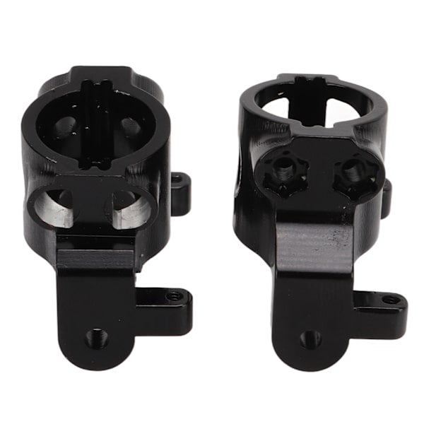 1 par aluminiumslegering forreste C-sæde CNC C-hub til Axial RBX10 Ryft 1/10 RC Crawler bilreservedele Sort