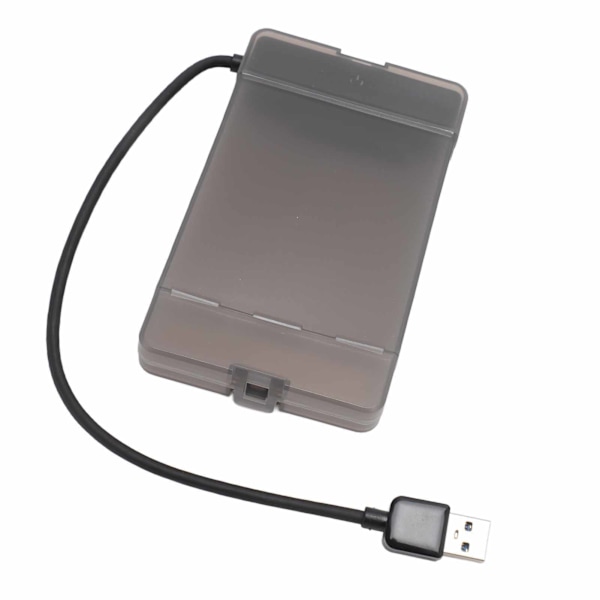 USB3.0 2,5 tums SATA-hårddiskhölje 5 Gbps genomskinligt externt case för 7‑9,5 mm 2,5 tums SATA SSD HDD