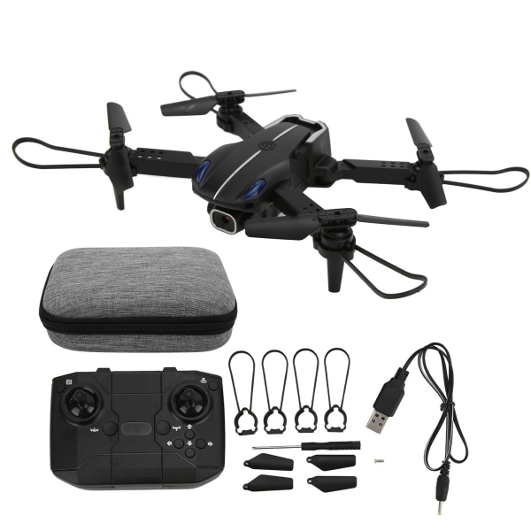 KY907 Tresidig Drone Mini Sammenleggbar RC Drone med 4K HD-kamera RC Quadcopter Plane Toy Black