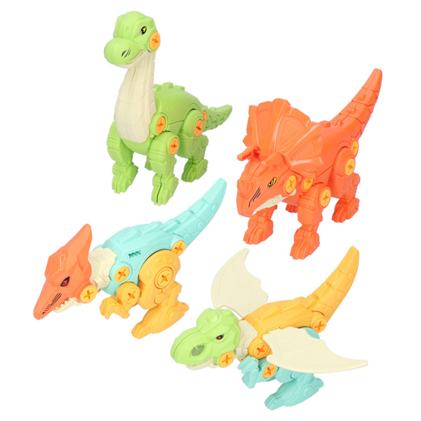 Dinosauriemodell Ta isär DIY Monterad Set Skruv Barn Pedagogisk Leksak Presentsats