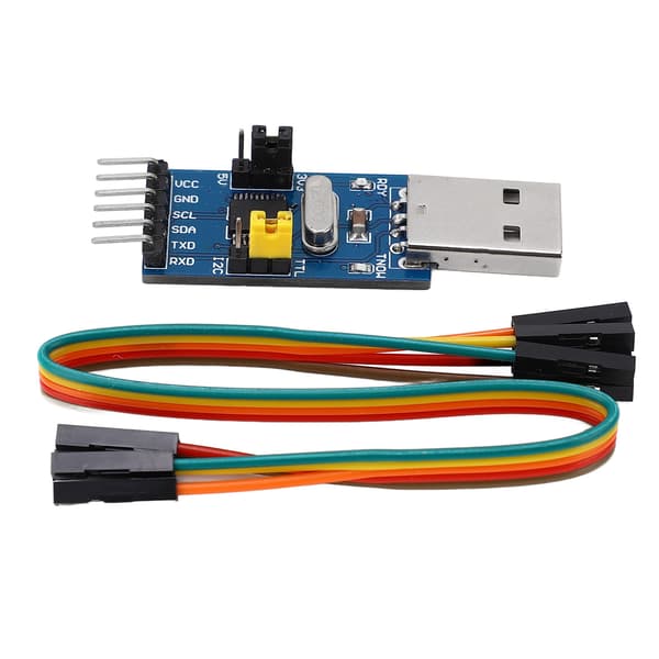USB-IIC I2C UART -muunninsovitinmoduuli hyppyjohdolla USB-TTL-sarjalataussovitinmoduuli