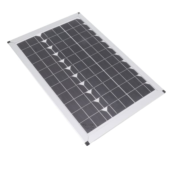 100W Solpanel Kit Monokrystallinsk Solcellemodul med Vandtæt 20A 12V 24V Controller til Bilcamping