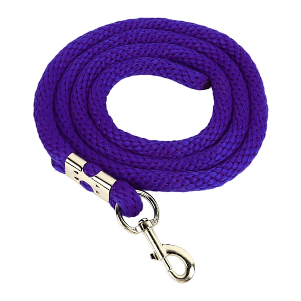 Horse Lunge Line with Snap Heavy Duty High Tensile Horse Training Rope for Training Competition and Daily Traction 6.6ft Purple