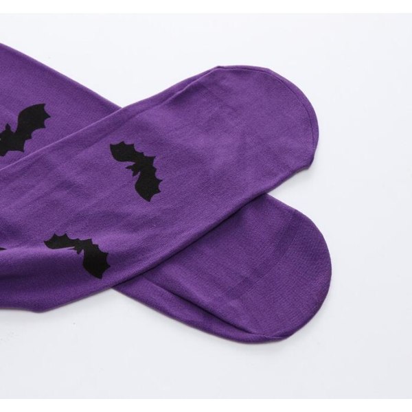 Halloween Masquerade strumpor (lila) Purple