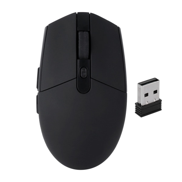 Trådløs mus Justerbar DPI USB-mottaker Bærbare spillmus for stasjonær bærbar PC Office