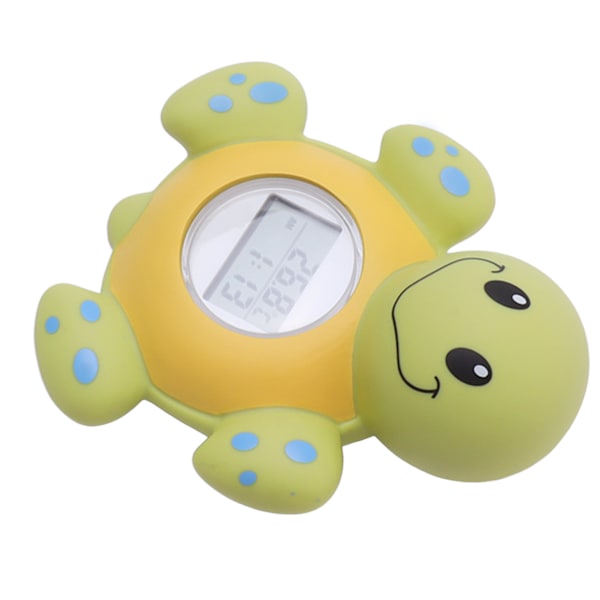 Baby Bad Termometer Smart Cartoon Söt Sköldpadda Badrum Multifunktionell Vatten Termometer