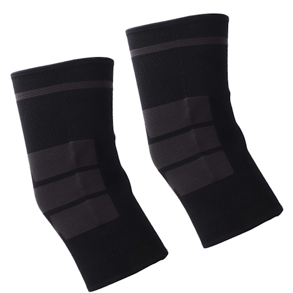 2-pack Sport Knäskydd Stickade Varma Knäskydd Skyddsutrustning för Basket Vandring Löpning KlättringL