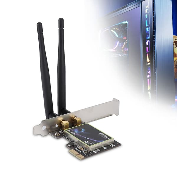 SU N600 PCI-E Desktop Computer Trådløst Netværkskort med Høj Hastighed til Windows