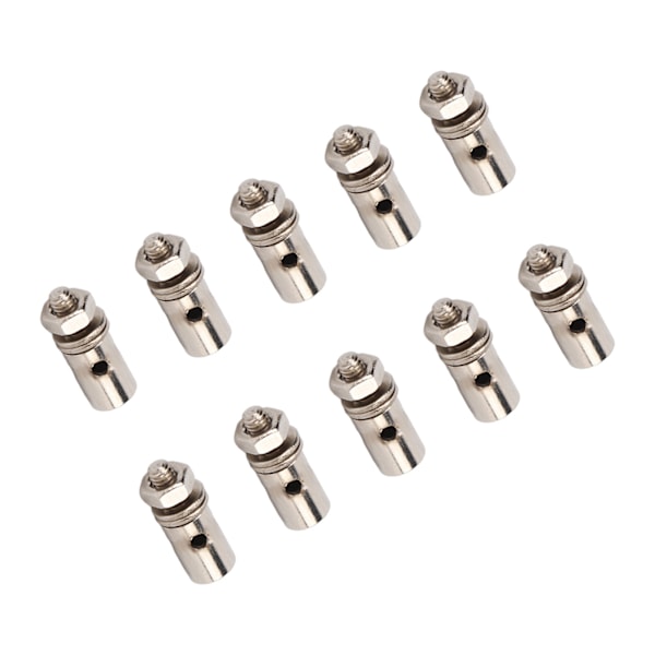 10st/set 1,3 mm Servo Push Rod Connector Justerbar Push Rod Connector Länkage Stopp