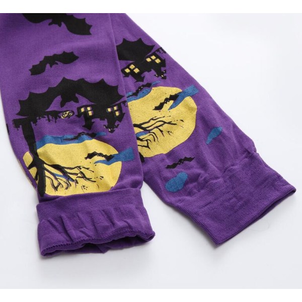 Halloween Masquerade strumpor (lila) Purple