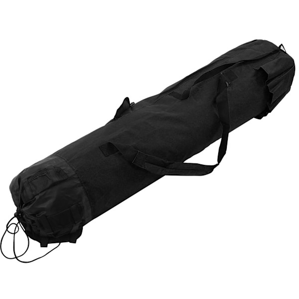 Fiskeutstyr Stang Oppbevaringspose Organizer Sylindrisk Pakke Stang Snelleholder Vanntett Svart