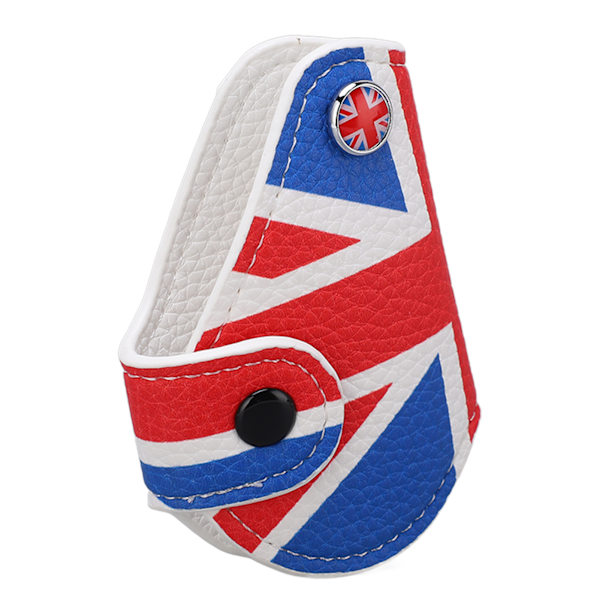 Nøglefjernbetræk Rød Blå UK Flag Stil Erstatning for Cooper R55 R56 R57 R58 R59 R60 R61 F56 F55