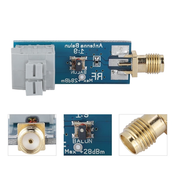 One Nine Fullt monterad Mycket låg insättning Bekväm förlust Tiny Low Cost 1:9 HF-antenn