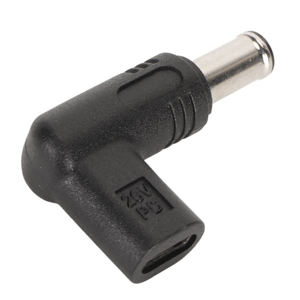 USB-C hunn til DC-adapter 6,5x1,4 mm 18,5 til 20V 18W til 100W PD hurtiglading 5A strøm USB-C hunn til DC hann-adapter
