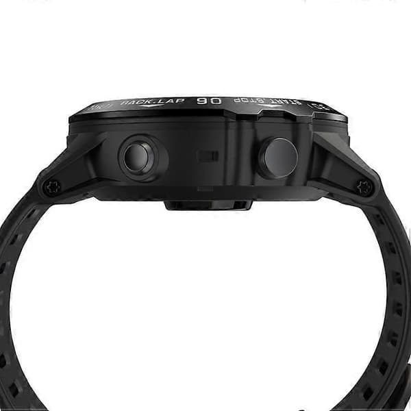 Til Garmin Fenix 3/3 HR Smart Watch Stålramme, B Version Black Ring White Letter
