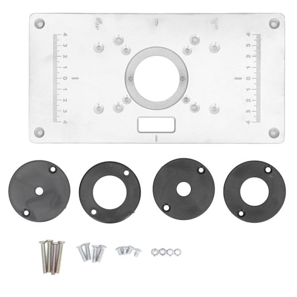 Trimmemaskine Flip Board Universal Multifunktionel Flip Board Træbearbejdning Router Bord Indsats Plade