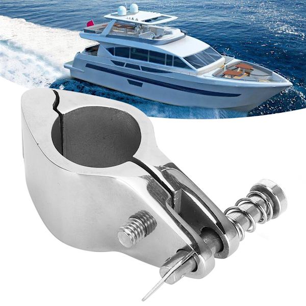 2 stk. Bådhængsel i stål, øvre kæbe, marine hardware beslag, tip style 25 mm/0,98 tommer
