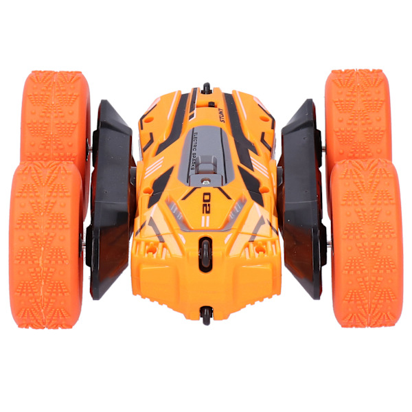 2.4G Kaksisuuntainen Kaukosäädöllä Ohjattava Drift-auto 360 Asteen Kiertävä RC Stunt-auto Leikkiä Varten Lapselle - Oranssi
