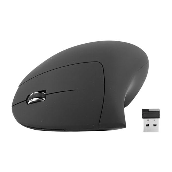Vertikal trådløs mus Profesjonell USB-port Ergonomisk vertikal trådløs mus for Gaming Office Home