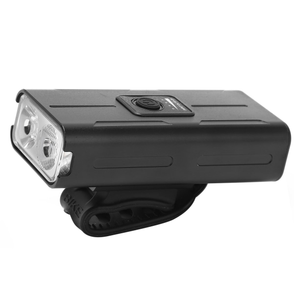 LED USB Recharge Sykkellys Vanntett 6 Lysmoduser Front Bakre Frontlykt Stor Størrelse