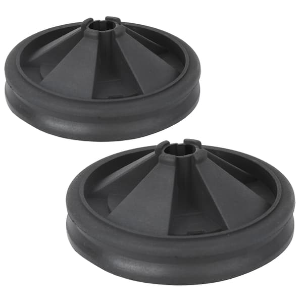 2 st Silikonavfallskvarn Stänkskydd Passar InSinkErator 87mm Ytterdiameter