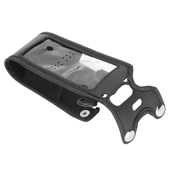 Walkie Talkie Skyddande Fodral PU Läder Walkie Talkie Skyddande Väska för Anytone ATD878UV PLUS