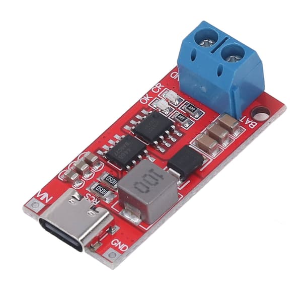 Litiumbatteri Boost-modul Typ C-gränssnitt PCB Step Up Boost-modul för skydd DC3-6V 4A
