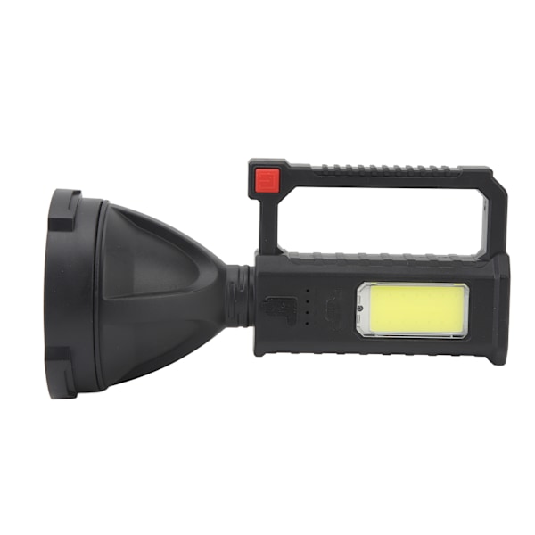 LED Strålkastare Starkt Ljus Lång Räckvidd Vattentät Handhållen Spotlight Ficklampa med Multifunktionsfäste