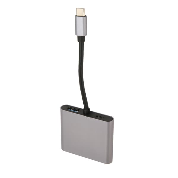 Type C - kaksois-HD-sovitin USB C - kaksois-HD-telakointiasema MST-moninäyttö HD 4K -sovitin