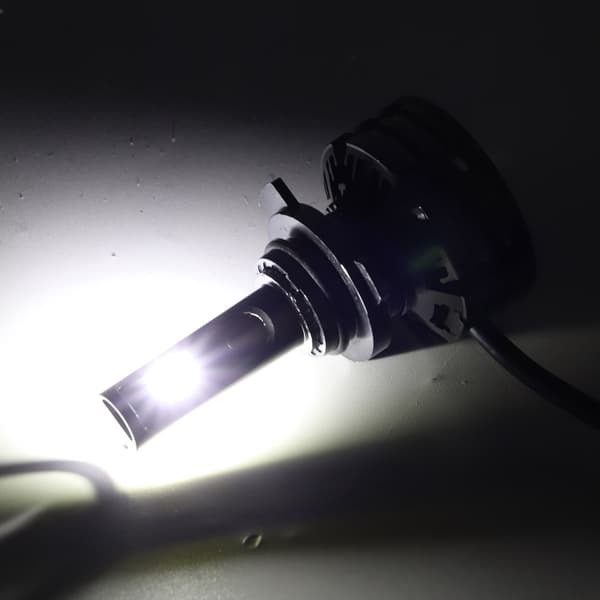 Hvit Bil LED Frontlyspære Kit Integrert Konverteringssett 9012