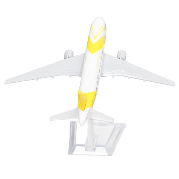 Legeringsfly Dekorationsmodel Høj Stimulerende Flysamling Model med Baseholder