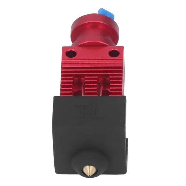 Ekstruder Hotend Kit Aluminiumlegering Messing Ekstruder Hotend til Ender 3 S PRO 3D Printer Rød