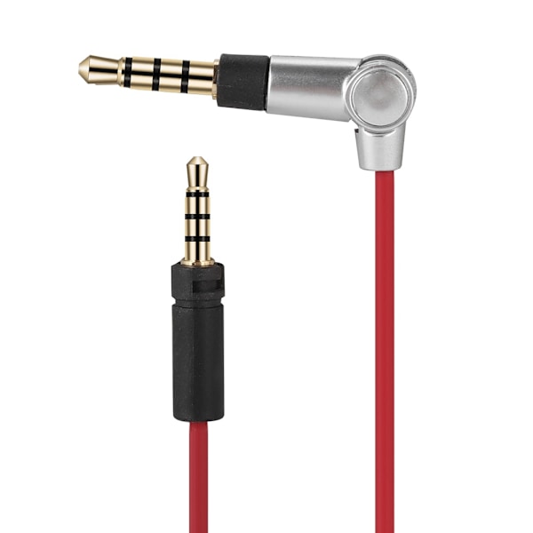 Øretelefonkabel for Sennheiser Momentum erstatningslydledning for Android iPhone (rød)